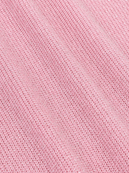 Ydence | Knitted Top Lux | Pink