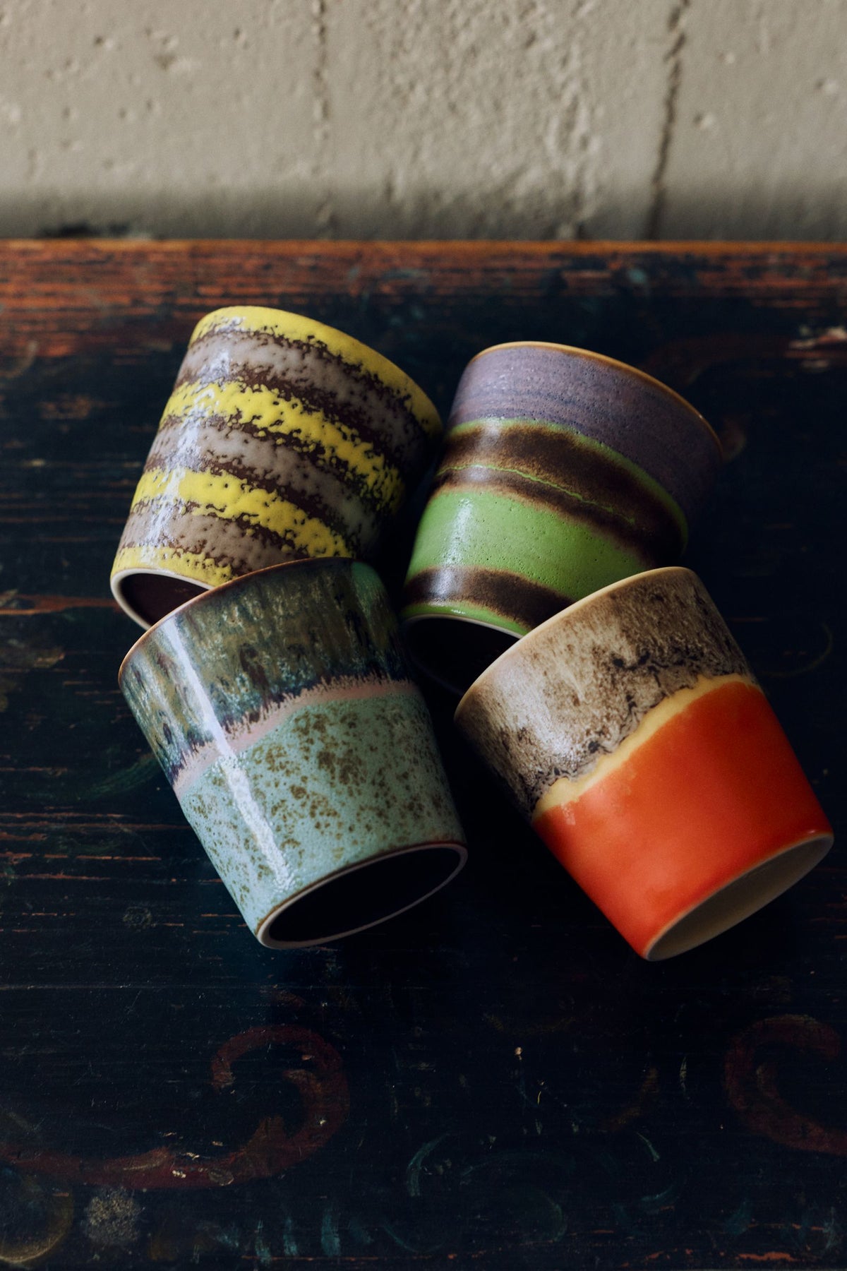 PRE-ORDER - HKLIVING - 70s ceramics: Coffee mug - Fierce