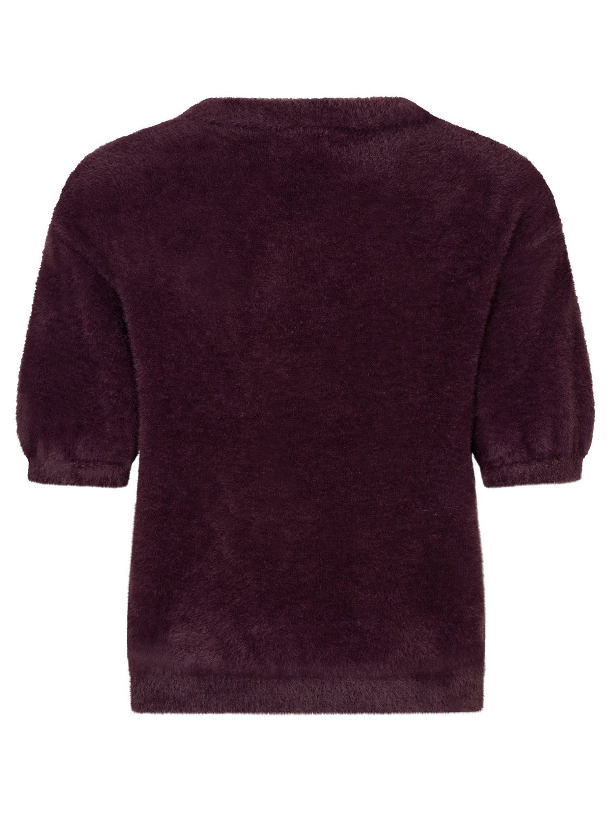 Ydence | Knitted Top Mary | Aubergine