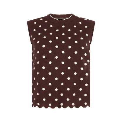 Ydence | Knitted Top Norah | Brown