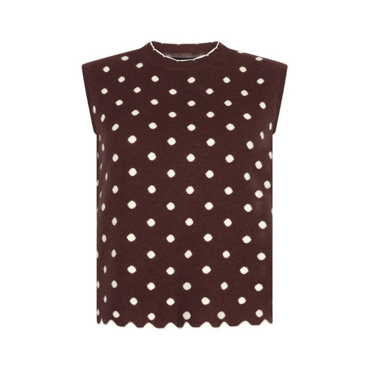 Ydence | Knitted Top Norah | Brown
