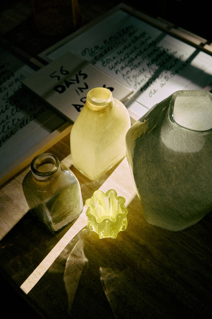 HKLIVING - Atelier glass vase Small - Pale Green