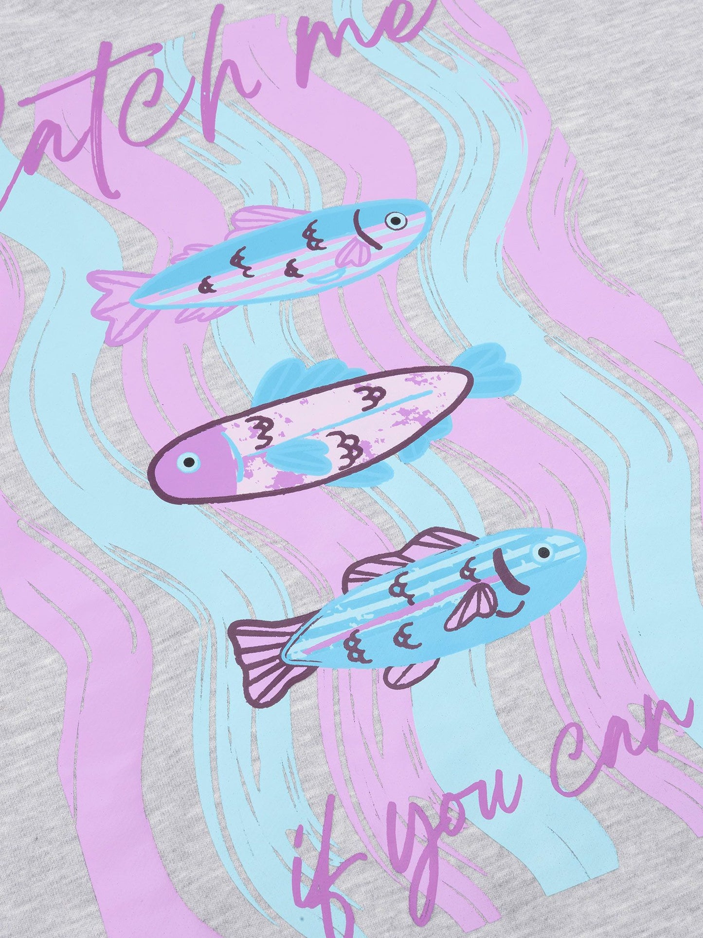 Ydence | Sweater Catch Me | Grey melange