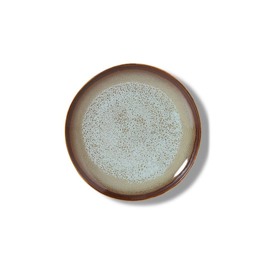 PRE ORDER - HKLIVING - 70s Dessert plate - Contrast