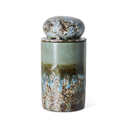PRE-ORDER - HKLIVING - 70s ceramics: Storage jar - Agave