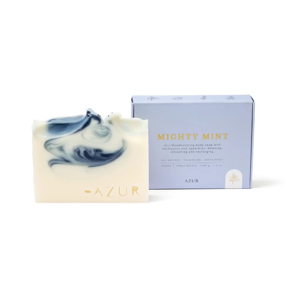Azur Natural Bodycare - Soap Bar - Mighty Mint