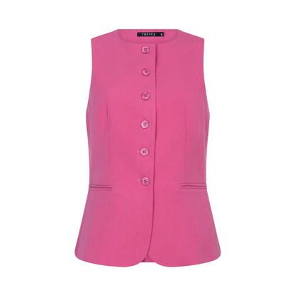 Ydence | Gilet Fabienne | Berry pink