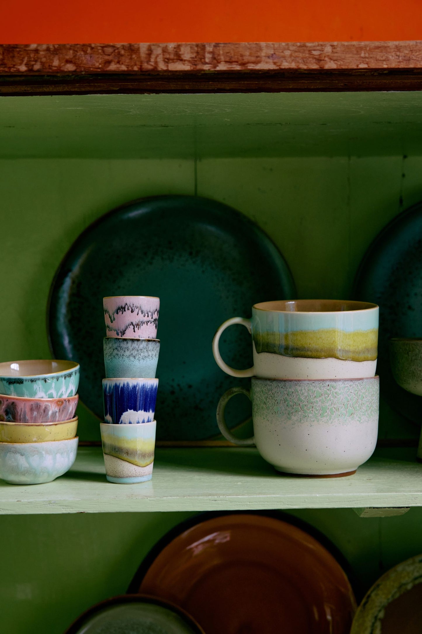 HKLIVING - 70s ceramics eierdopjes - Vibrance