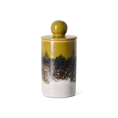 PRE-ORDER - HKLIVING - 70s ceramics: Voorraadpot Medium - Truffle