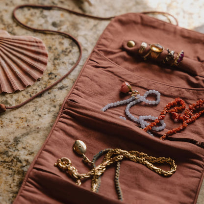 Palais - Sieradentasje Laura Spice & Fuchsia