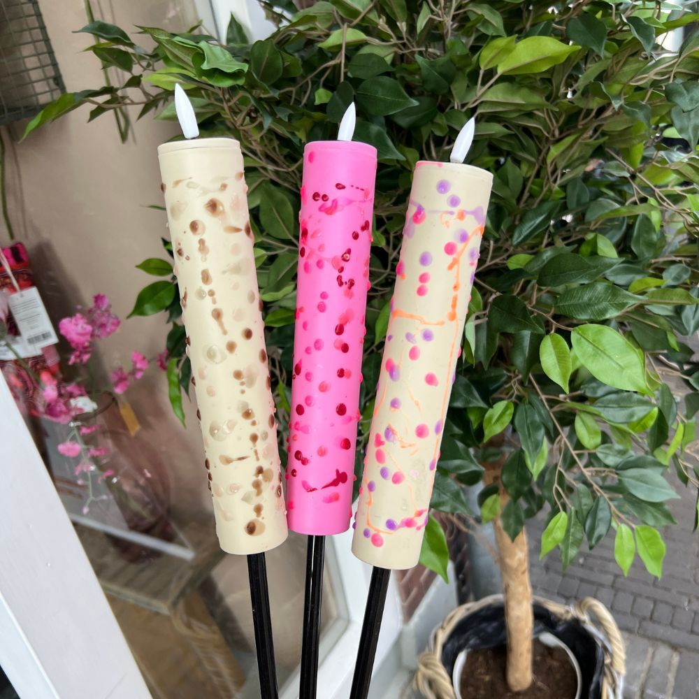 Solar led tuinfakkel