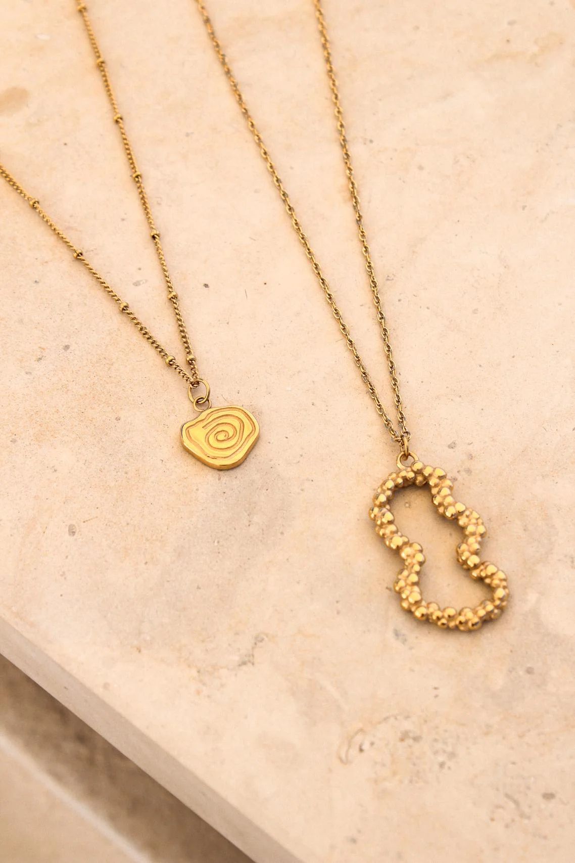 Label Kiki - Twirl Necklace gold