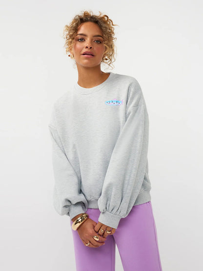 Ydence | Sweater Catch Me | Grey melange