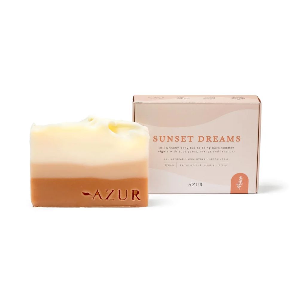 Azur Natural Bodycare - Soap Bar - Sunset Dreams