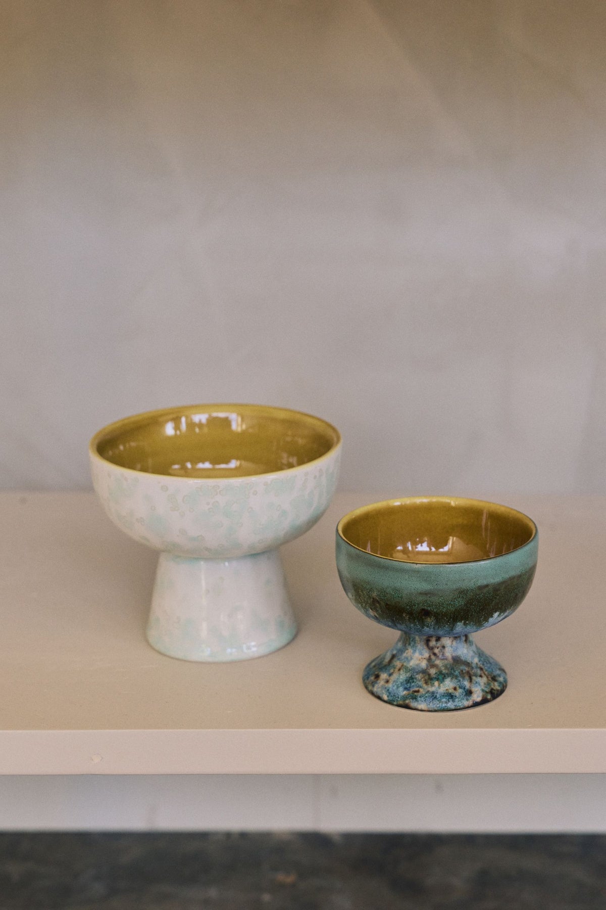 PRE-ORDER - HKLIVING - 70s ceramics: Medium coupe - Agave