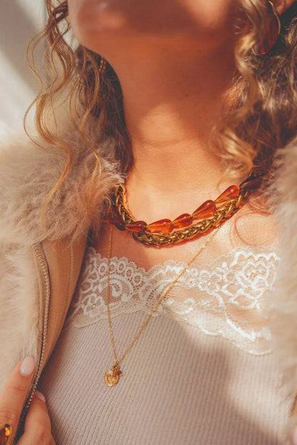 Label Kiki - Necklace Gold - Coin
