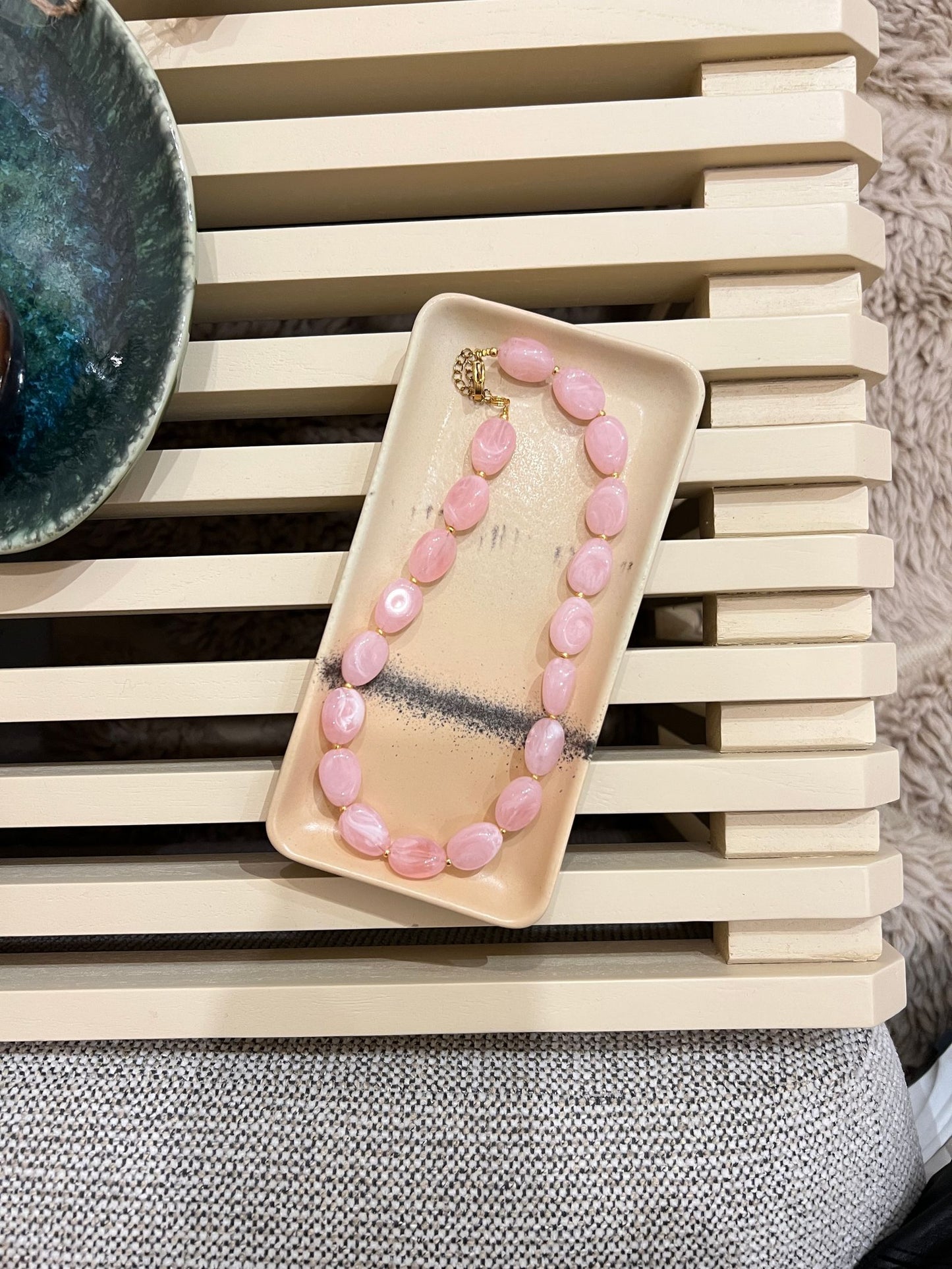 Kralenketting - Nugget kralen