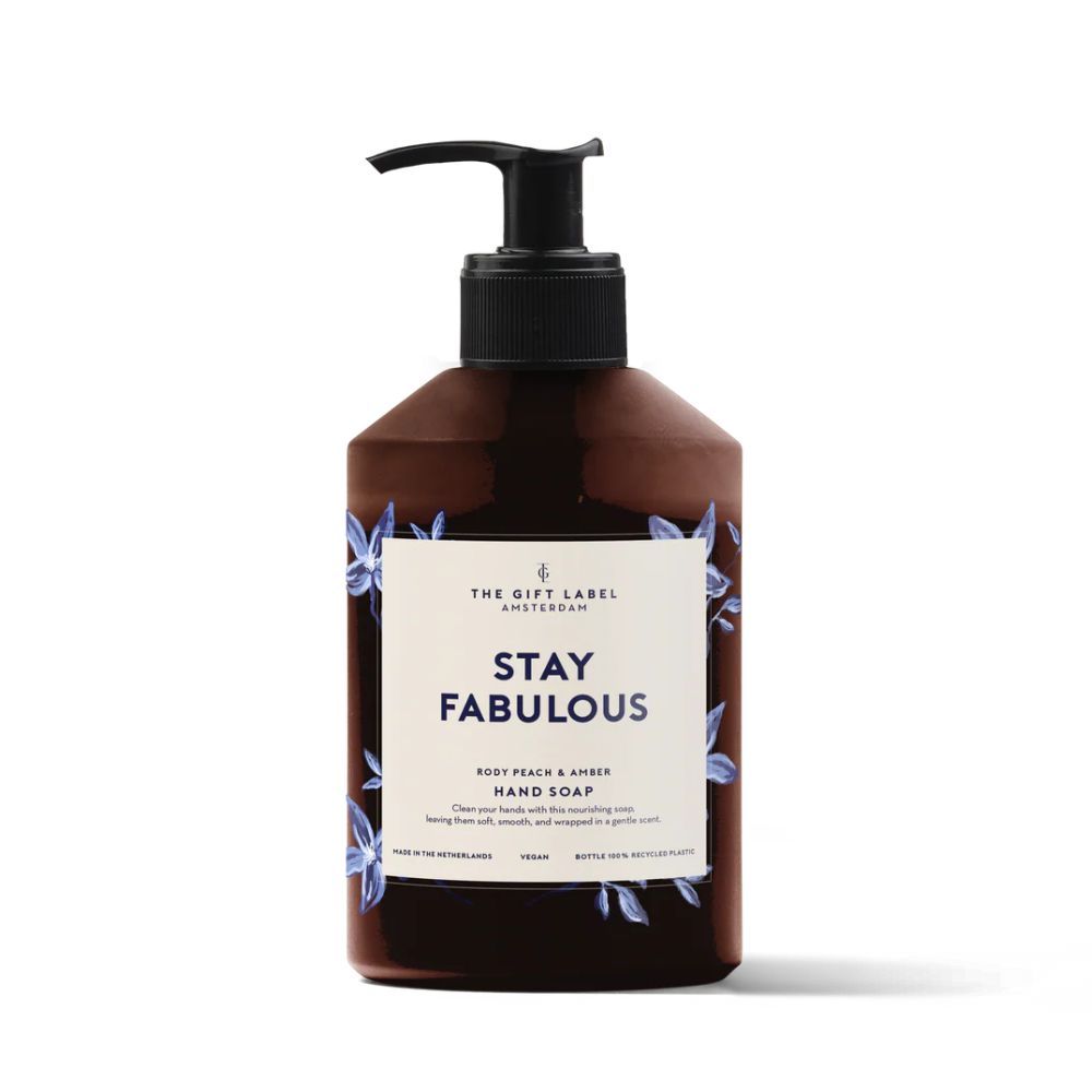 The Gift Label - Handzeep - Stay Fabulous