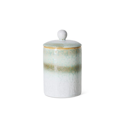 PRE-ORDER - HKLIVING - 70s ceramics: Jar - Lotus