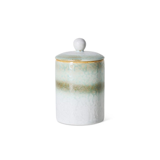 PRE-ORDER - HKLIVING - 70s ceramics: Jar - Lotus