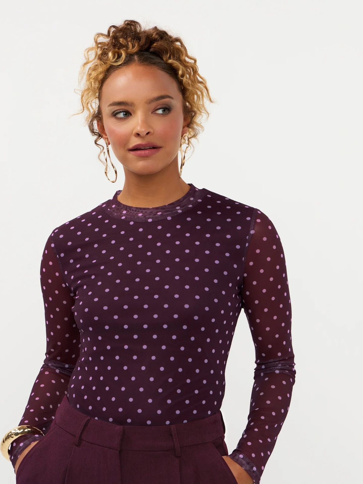 Ydence | Top Bailey | Plum
