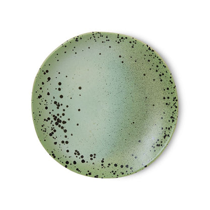 PRE ORDER - HKLIVING - 70s side plates set van 2 - Fleck