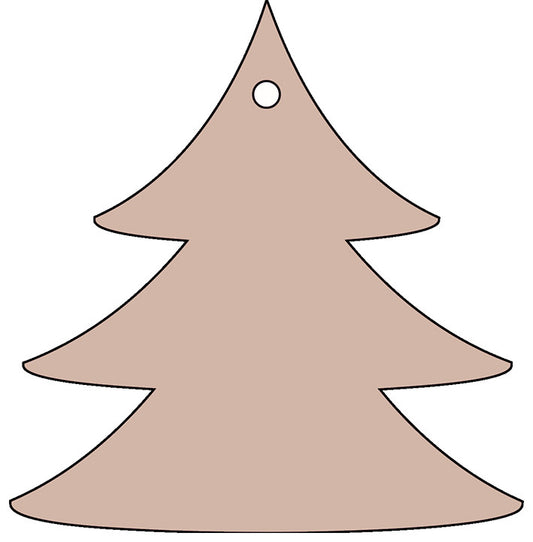 Kersthanger - Denneboom Oud Roze