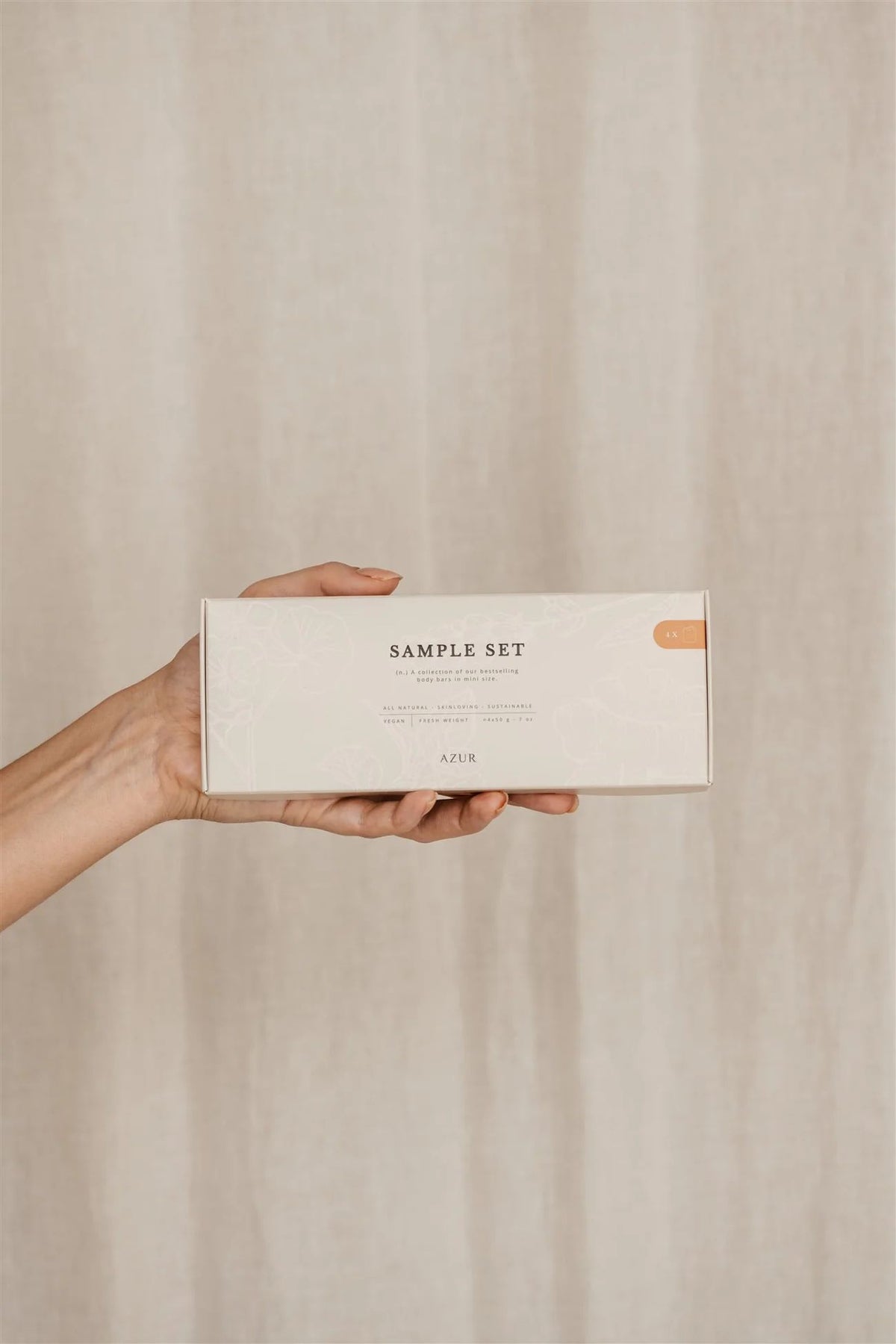 Azur Natural Bodycare - Sample Set - Body Bars