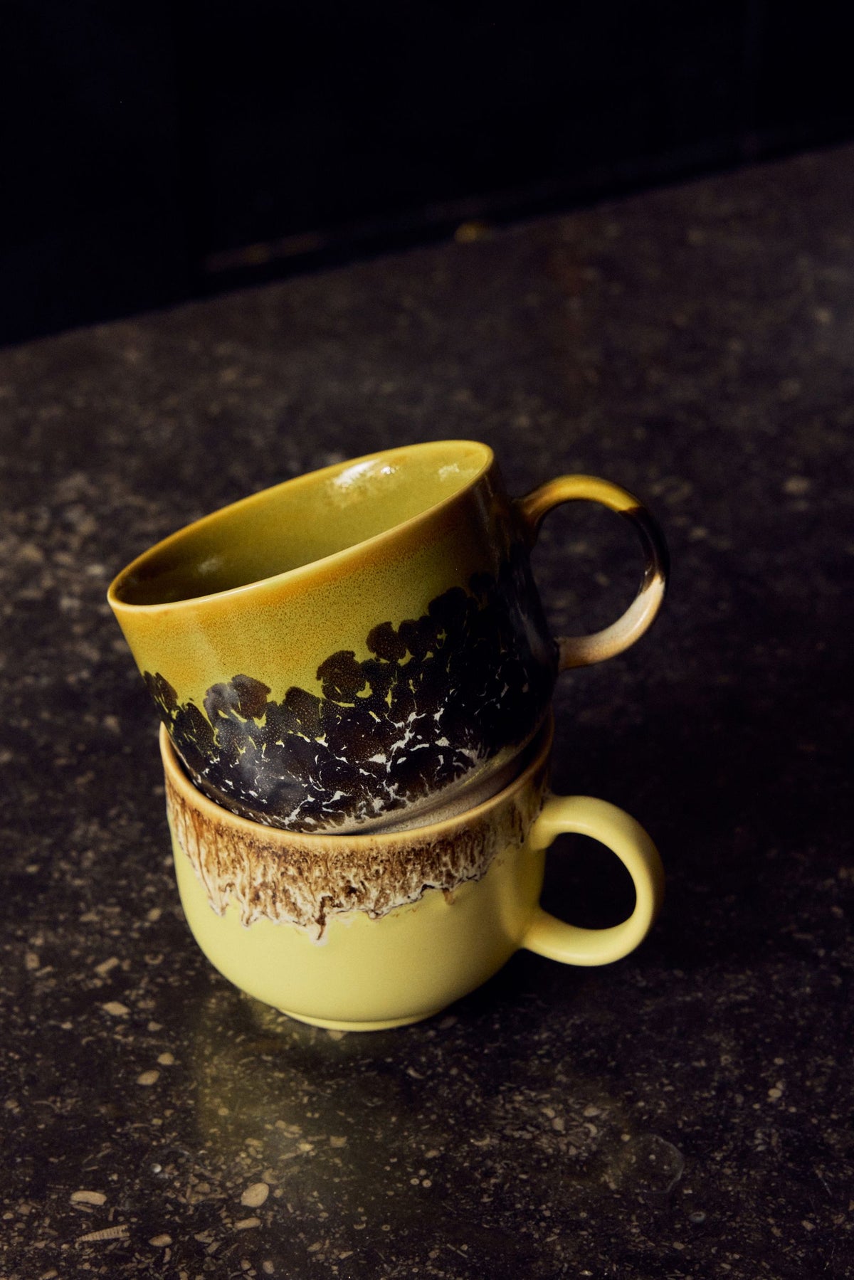 PRE-ORDER - HKLIVING - 70s ceramics: Tea cup - Custard