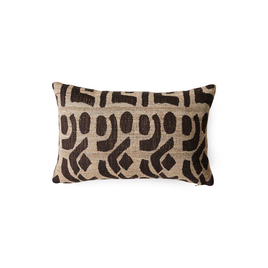 HKLIVING - Silk cushion rustic