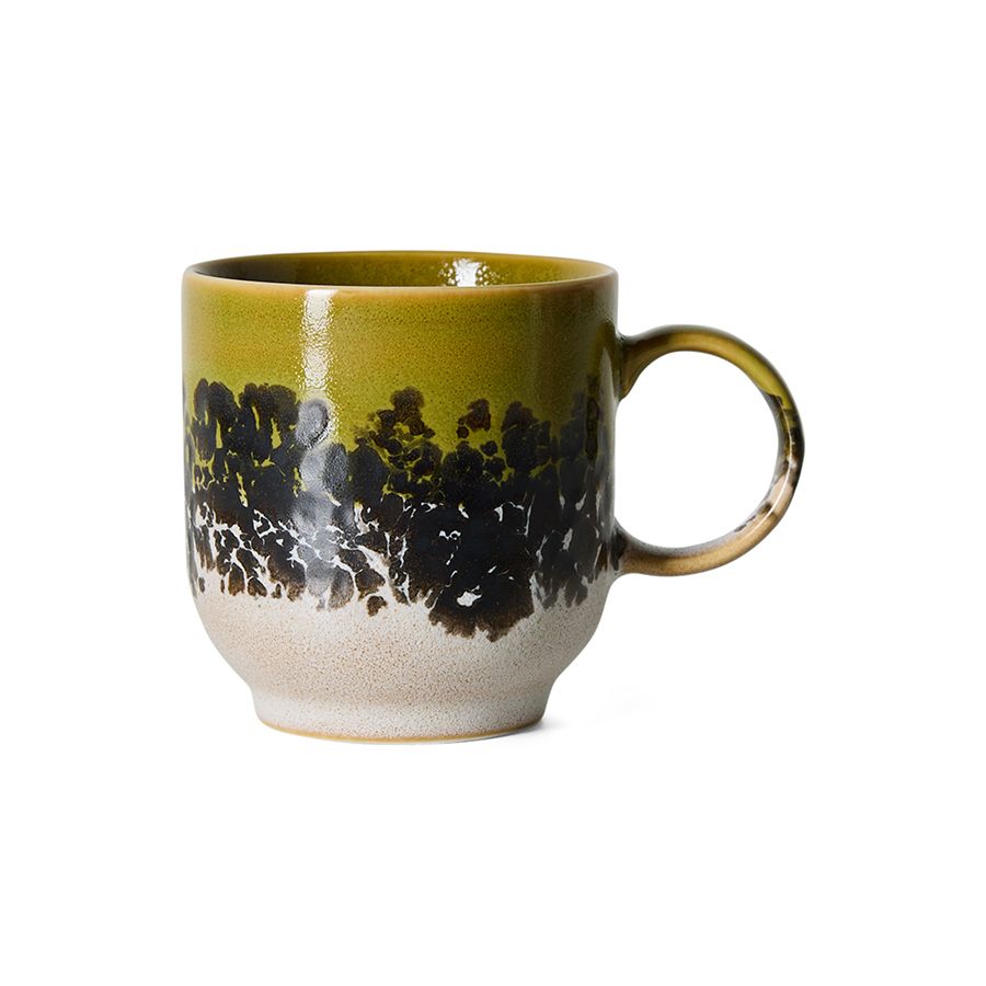 PRE-ORDER - HKLIVING - 70s ceramics: Cafe mug - Truffle