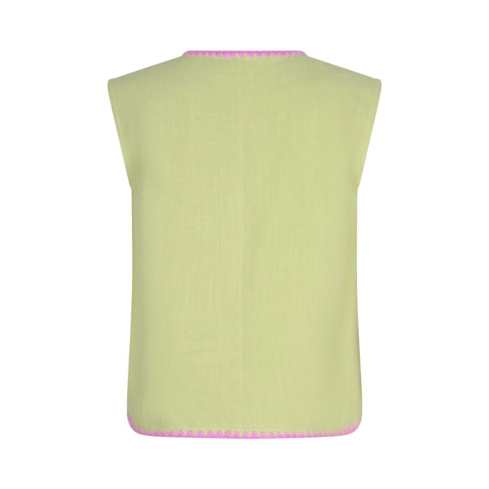 Ydence | Gilet Billie | Matcha Green