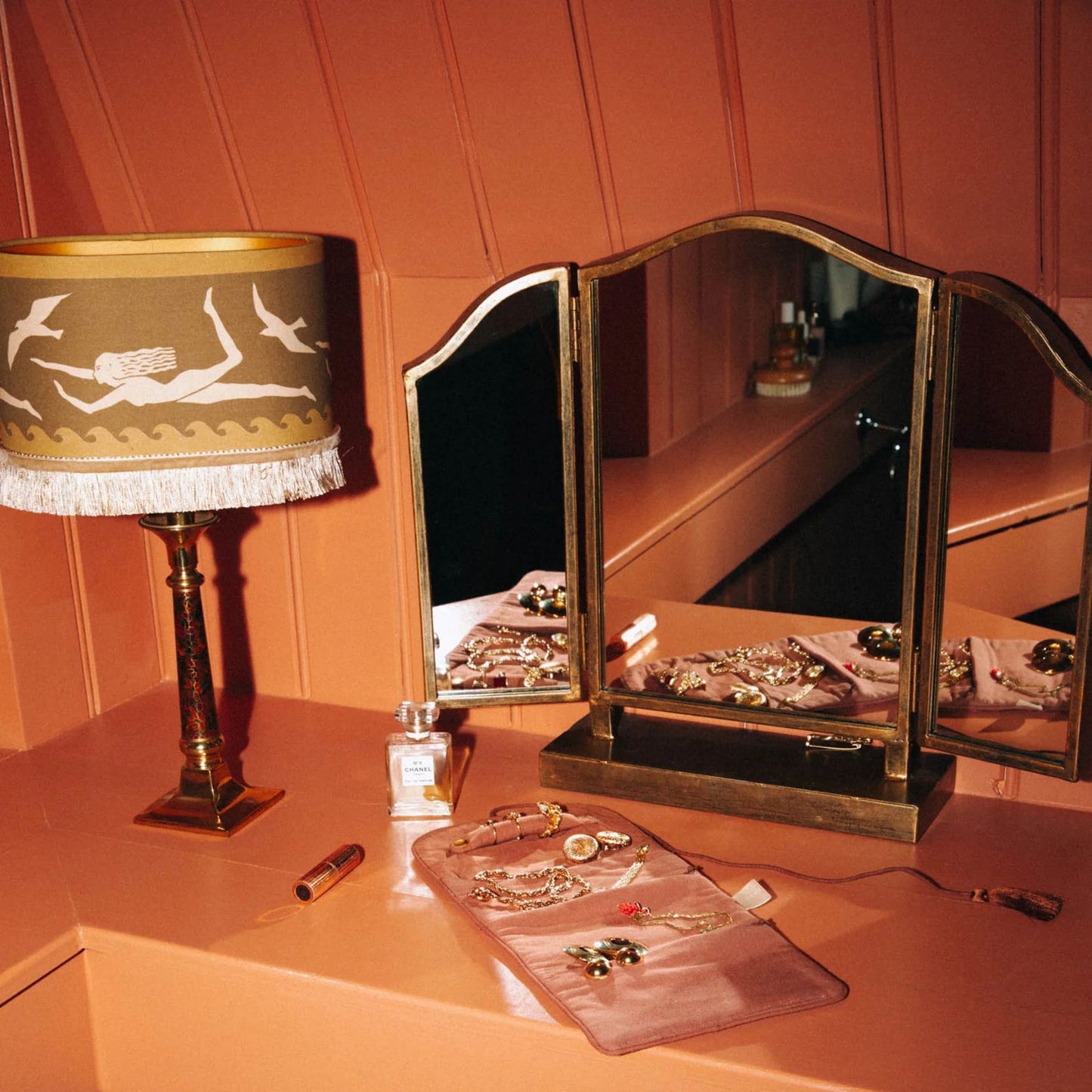 Palais - Sieradentasje Laura Spice & Fuchsia