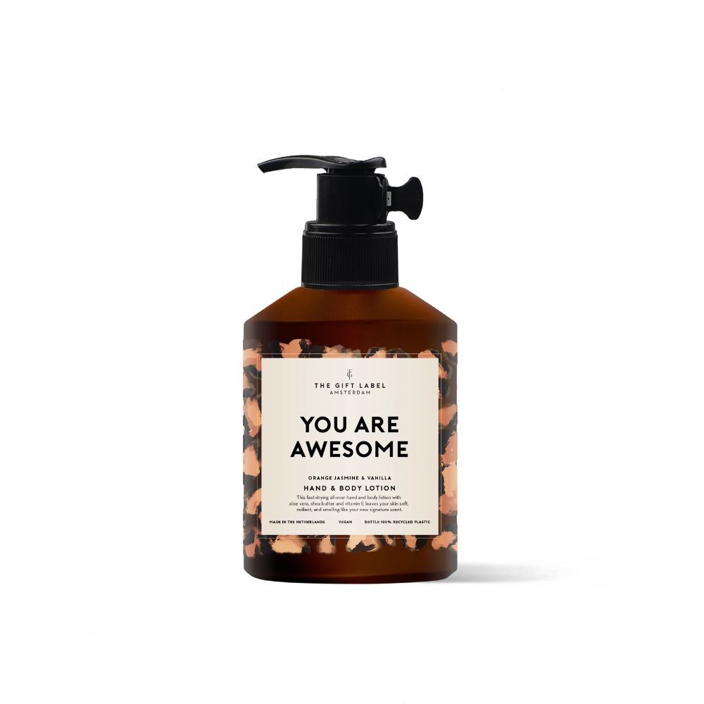 The Gift Label - Hand en Body Lotion - You are awesome