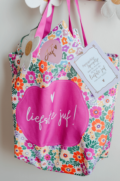 KCanvas tas - Liefste juf