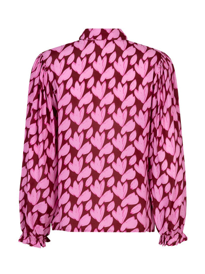 Ydence | Blouse Alyssa | Pink Flower