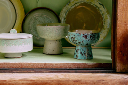 PRE ORDER - HKLIVING - 70s Tapas bowl on base - Slush
