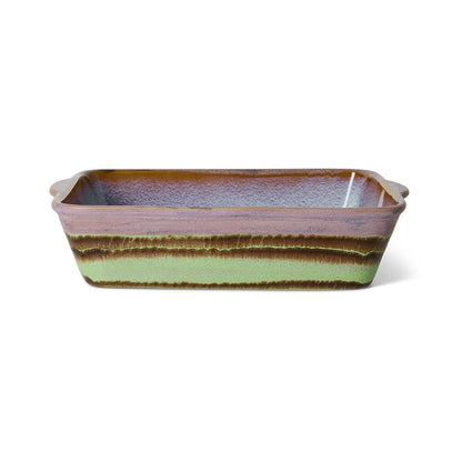 PRE-ORDER - HKLIVING - 70s ceramics: Ovenschaal large - Mochi