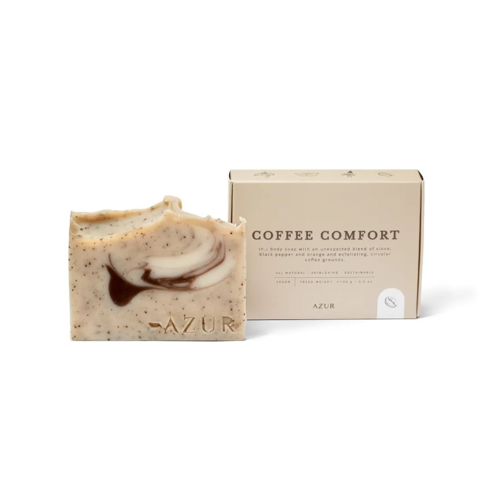 Azur Natural Bodycare - Soap Bar - Coffee Comfort