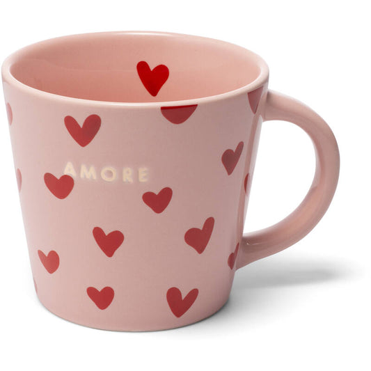 Vondels - Cappuccino mok Amore - Roze
