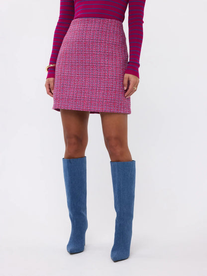 Ydence | Skirt Emberlyn | Pink/Blue
