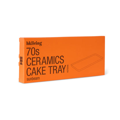 HKLIVING - 70s Cake Tray - Sunbeam