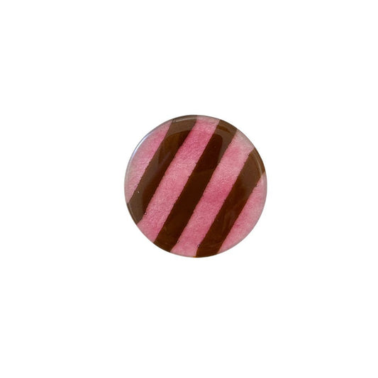 Onderzetter glas - Roze/Oranje