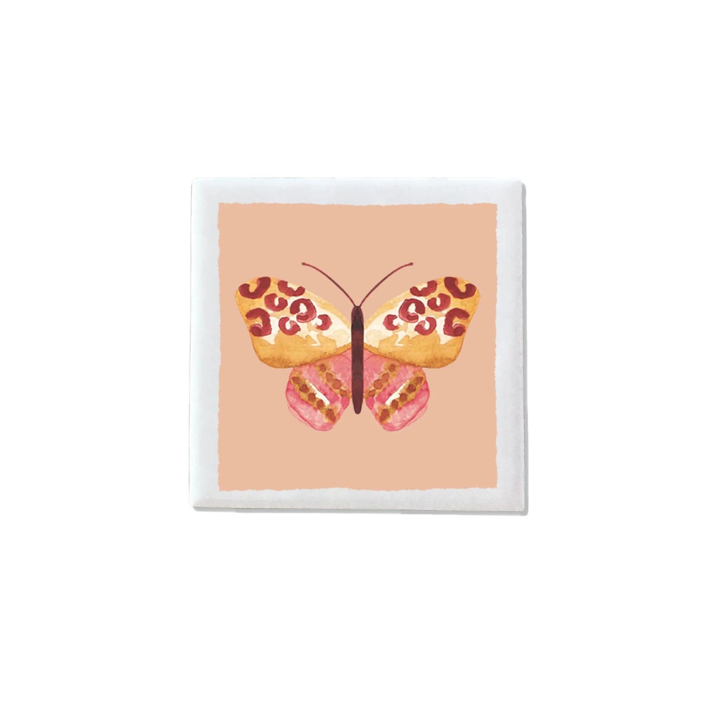 Mini tegeltje Liefs Karlijn - Vlinder