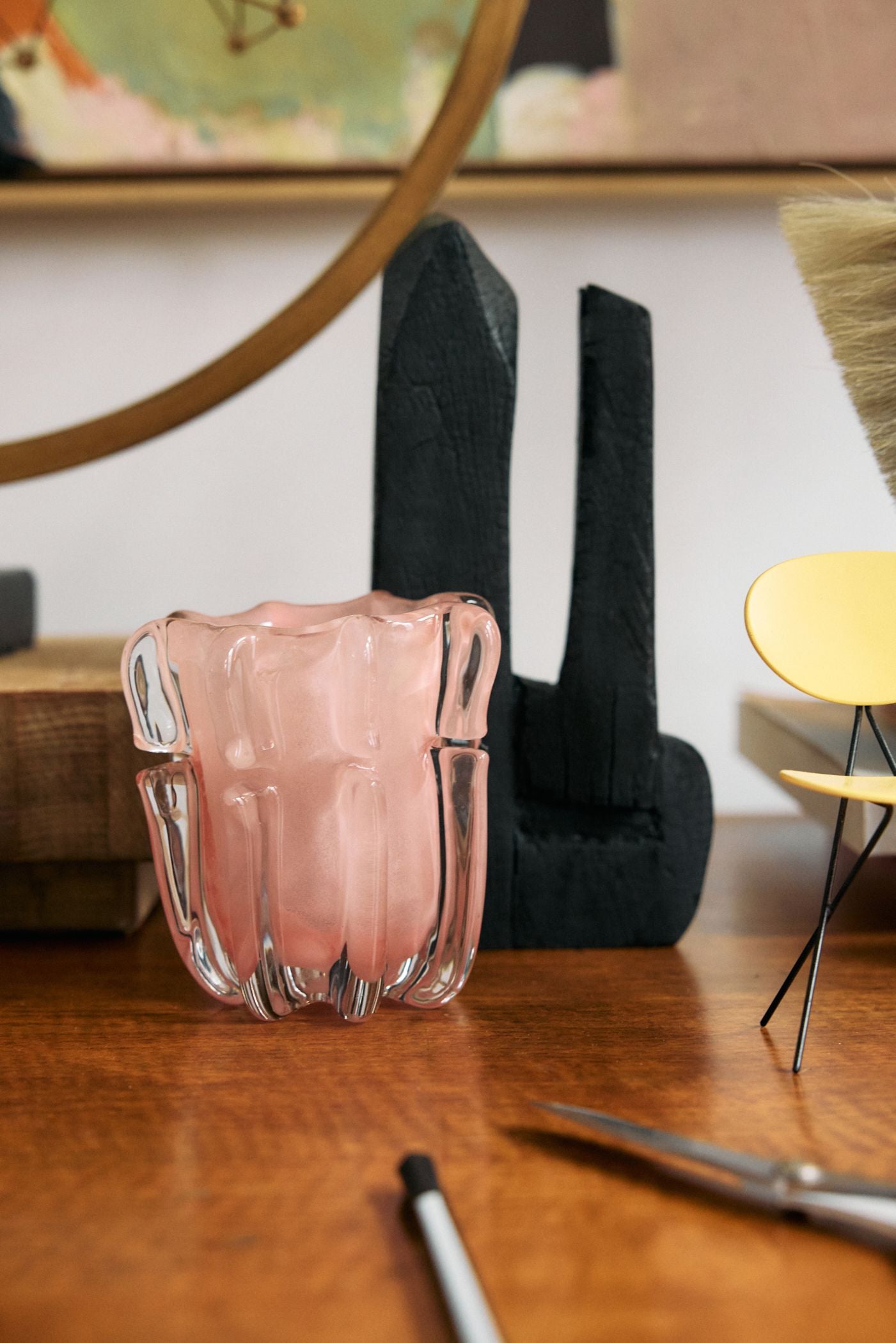 HKLIVING - Coralla candle holder - Soft Pink