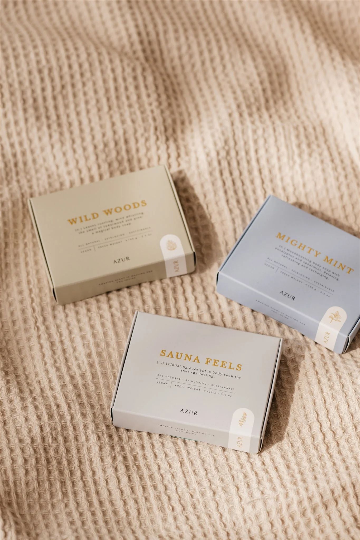 Azur Natural Bodycare - Soap Bar - Mighty Mint