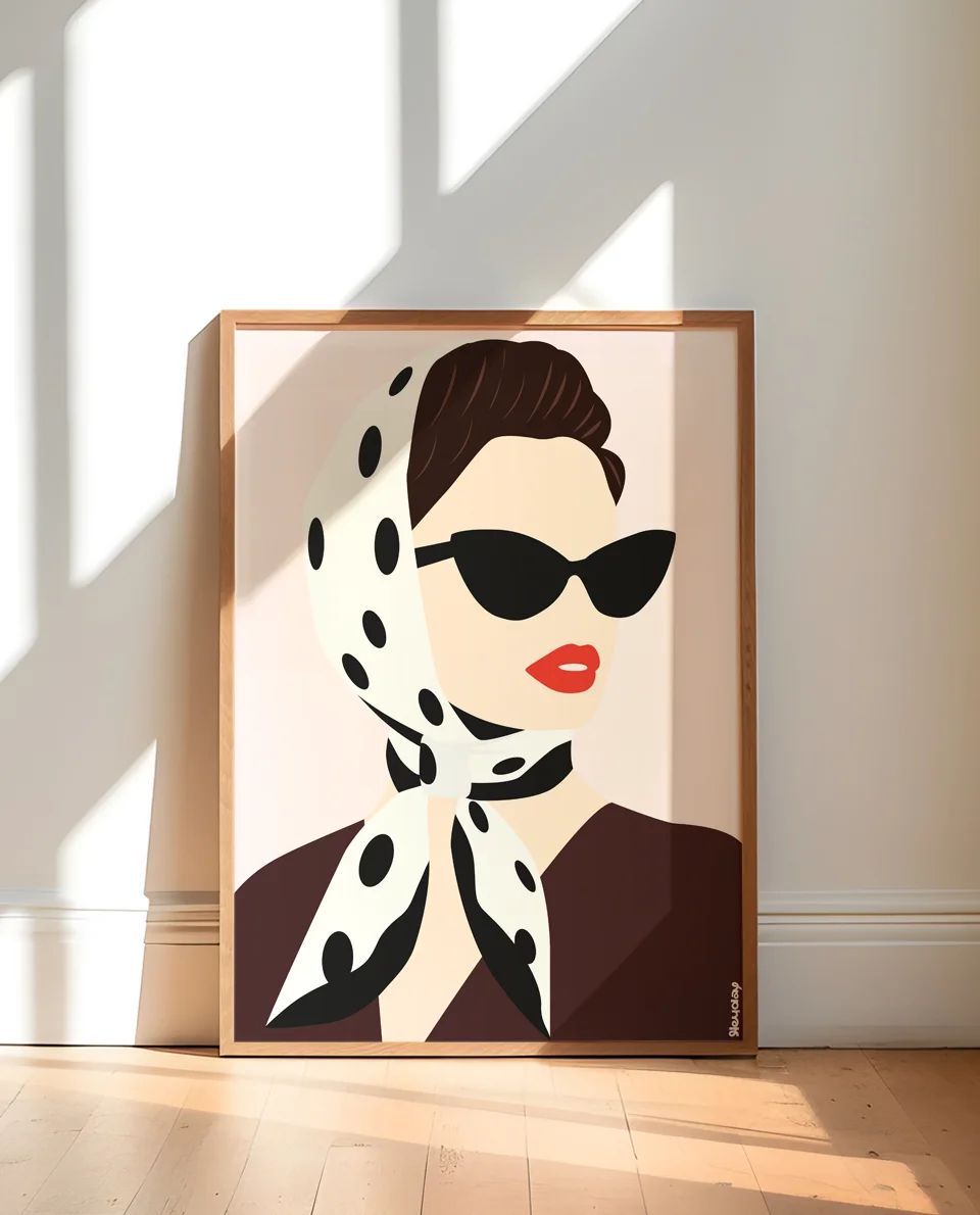 Heyday - Poster Lou lou 30x40cm