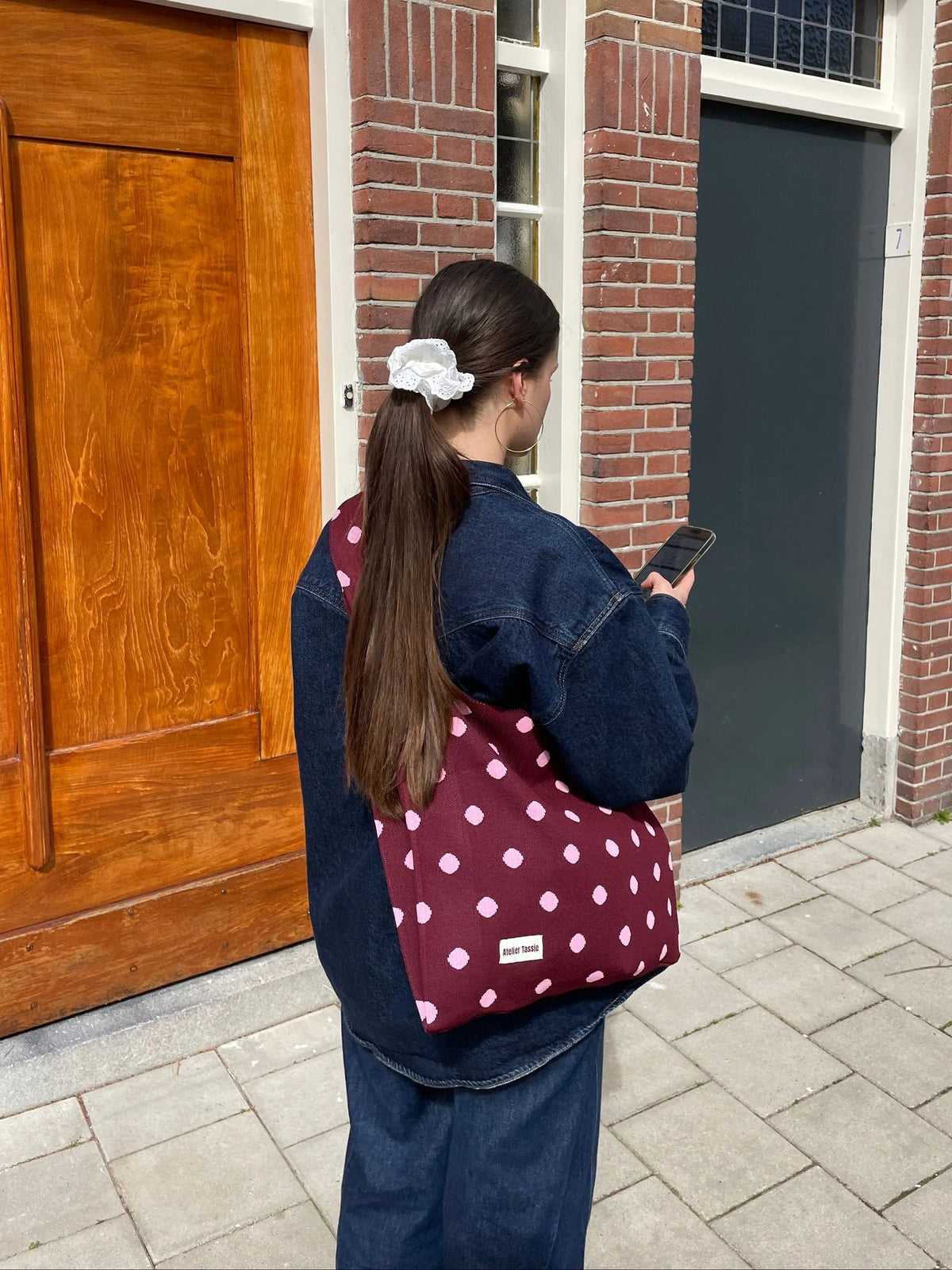 Atelier Tassie - Crossbody Bag - The Cherry Dot