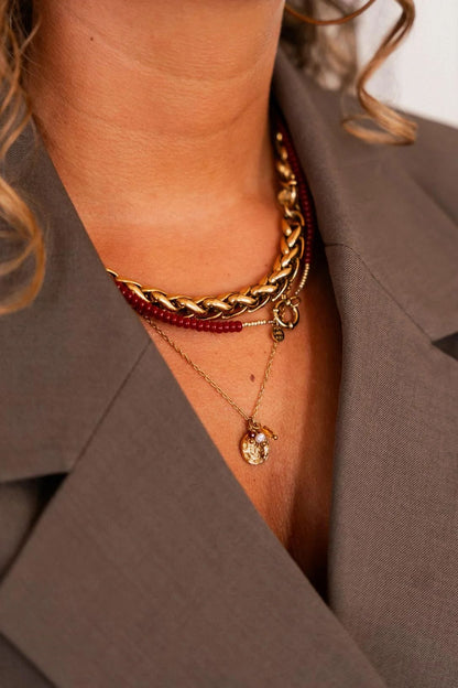 Label Kiki - Necklace Gold - Coin