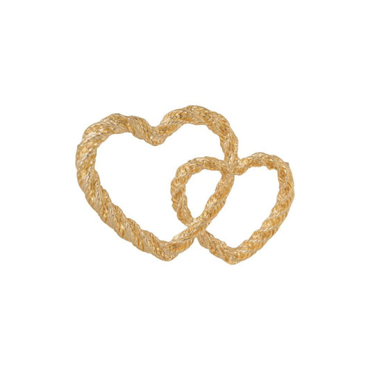 Label Kiki - Broche Gold - Double Heart